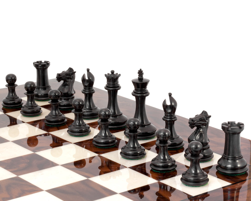 Black Sovereign Luxury Chess Set