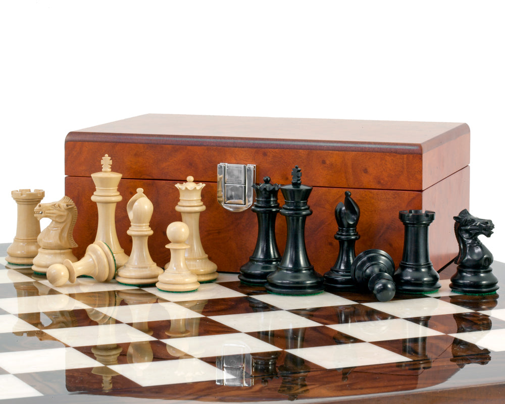 Black Sovereign Luxury Chess Set