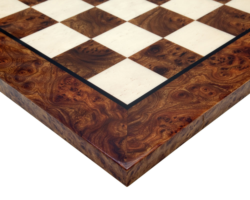 Elm Briarwood 23.6" Luxury Italian Chess Board