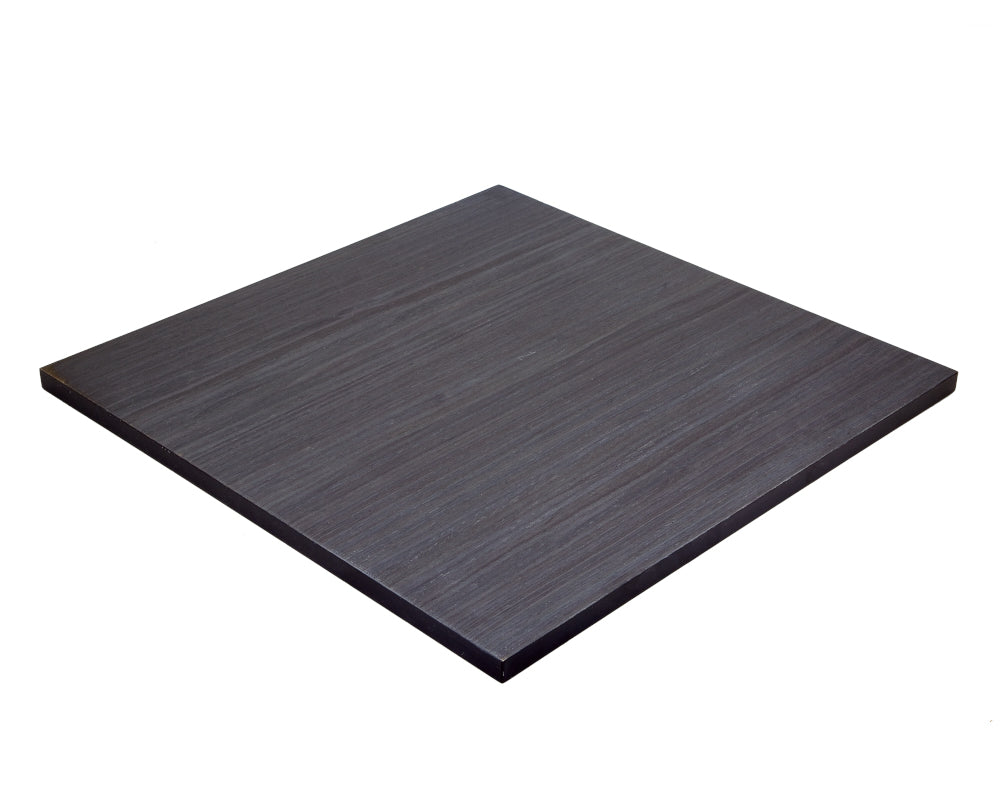 Lacquered 17.75 Inch Black Anegre Deluxe Chess Board