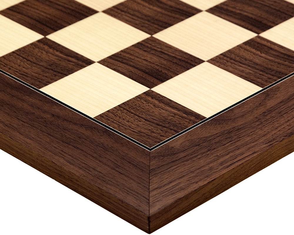 Maple Montgoy Palisander 21.7" Deluxe Chess Board