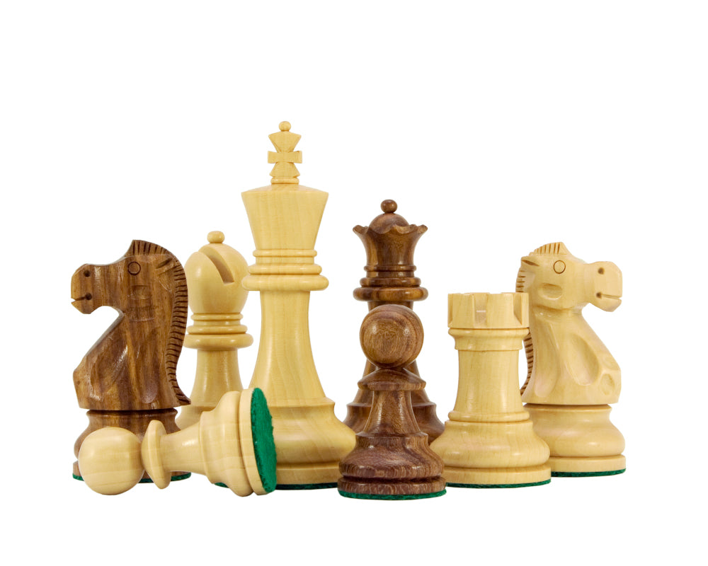 Jacob Knight Staunton Chess Pieces 3.75 Inches