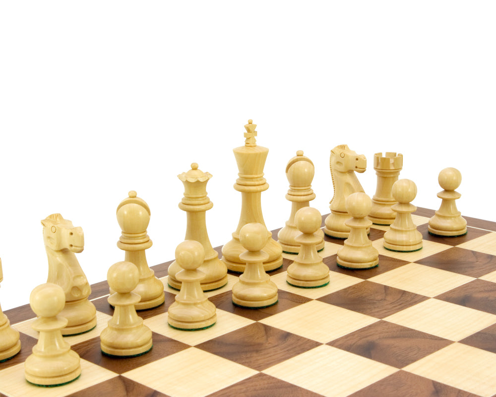 Jacob Knight Staunton Chess Pieces 3.75 Inches