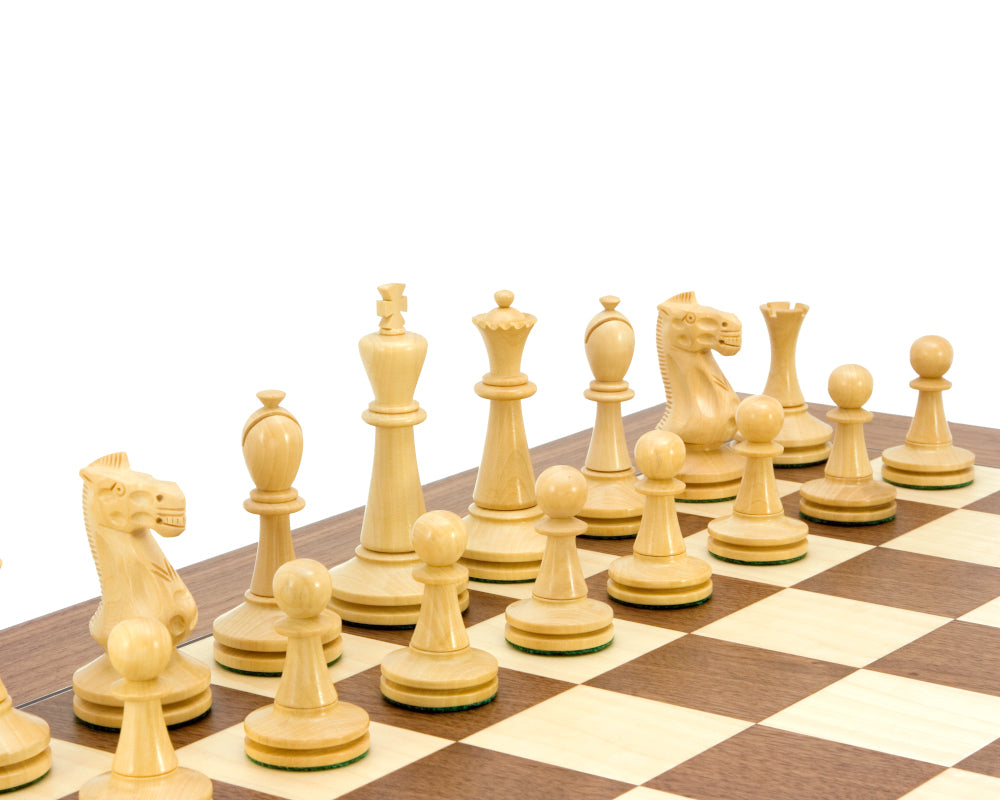 Blackmore Series Sheesham and Boxwood Chess Pieces