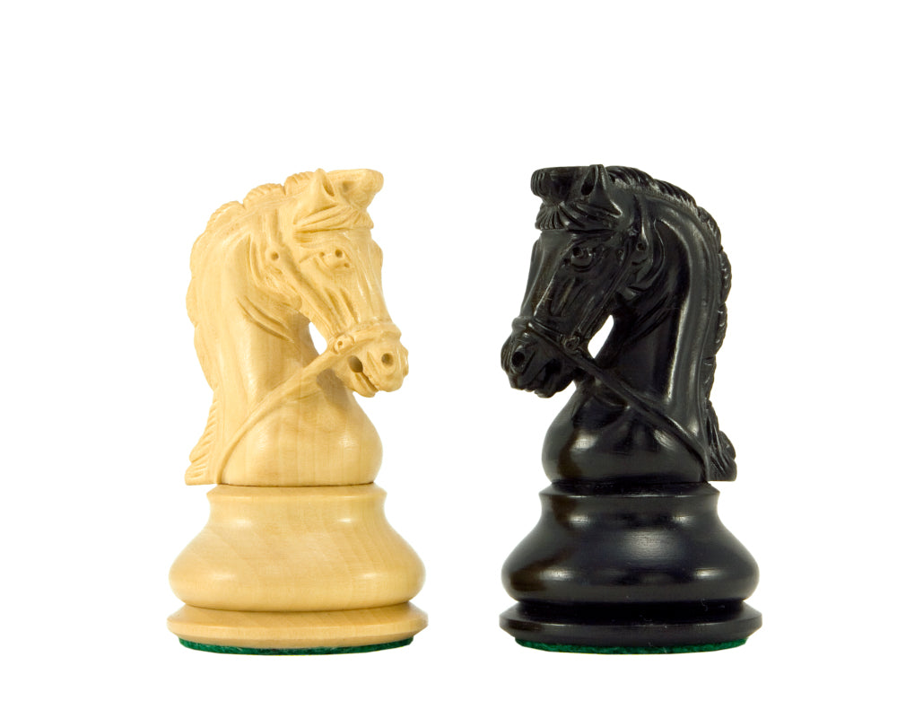 Monarch Ebony and Boxwood Luxury Chess Pieces