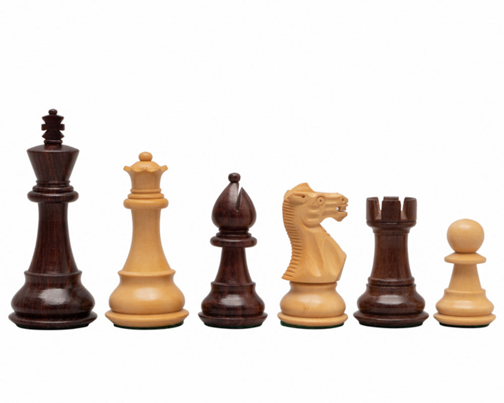 3.5 Inch Classic Staunton Rosewood chessmen