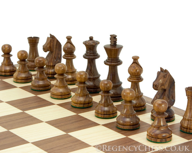 Down Head Knight Academy Large Chess Set