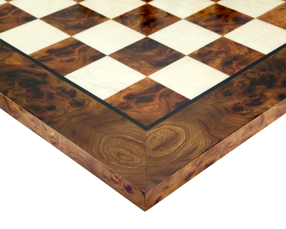 Old English Elite Ebony and Briar Luxury Chess Set