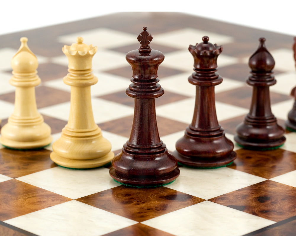 Madrid Rosewood and Briar Luxury Chess Set