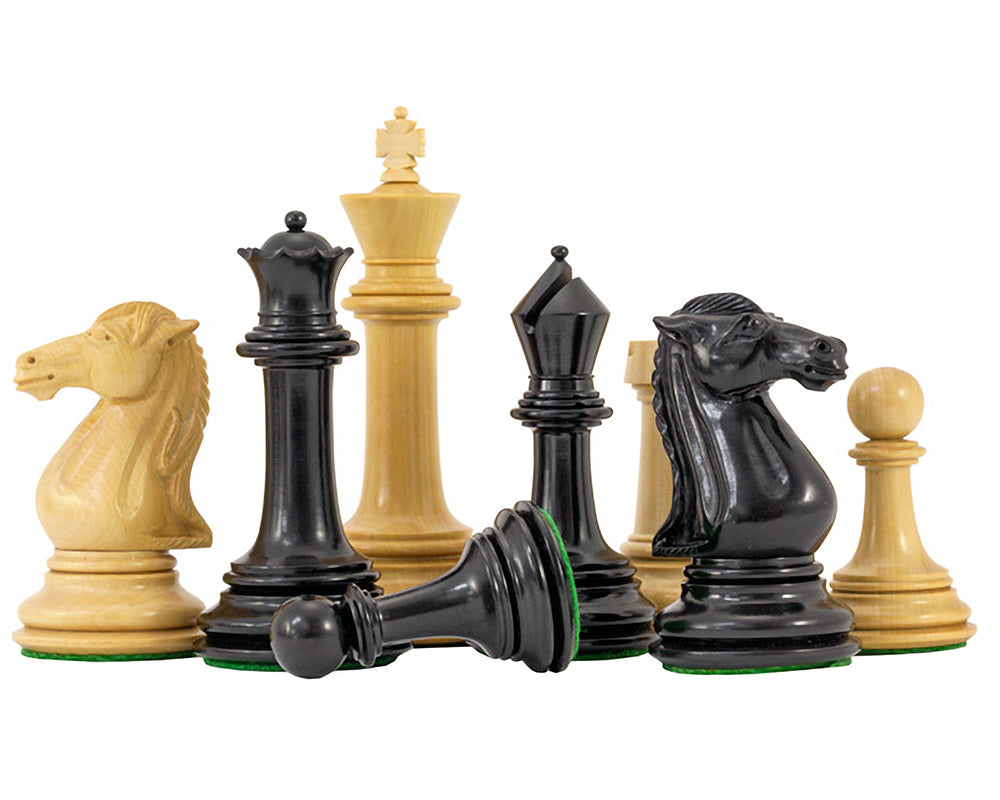 Parthenon Rosewood and Ebony Chess Set