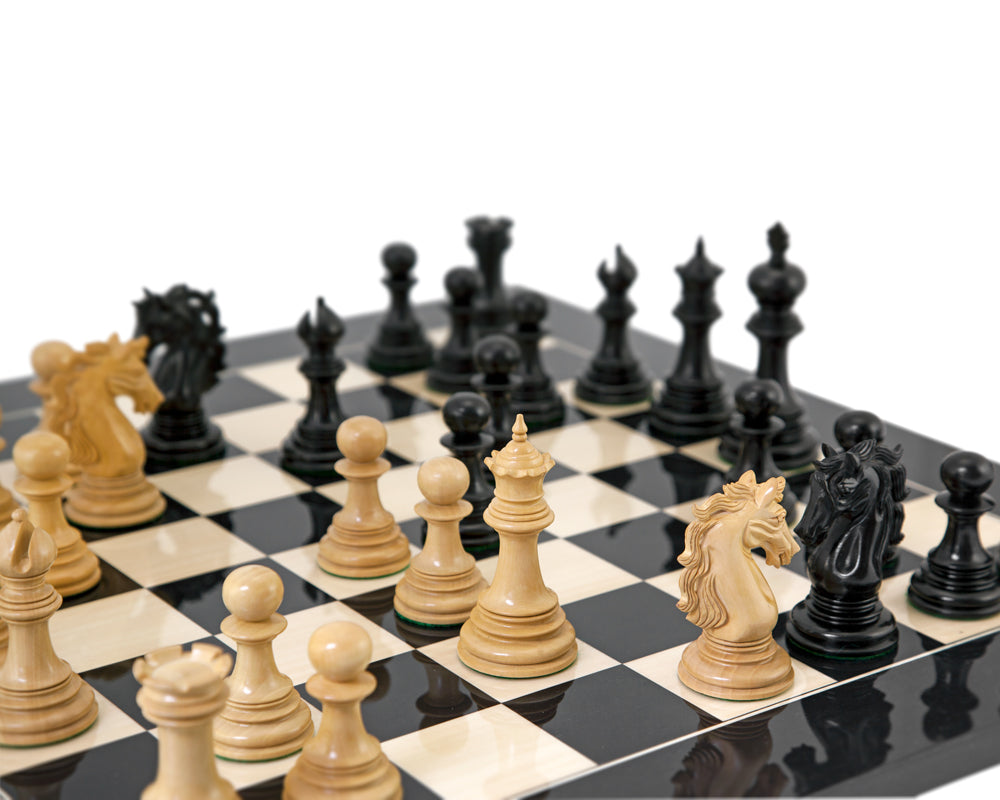 Constantine Series Ebony Chess Set