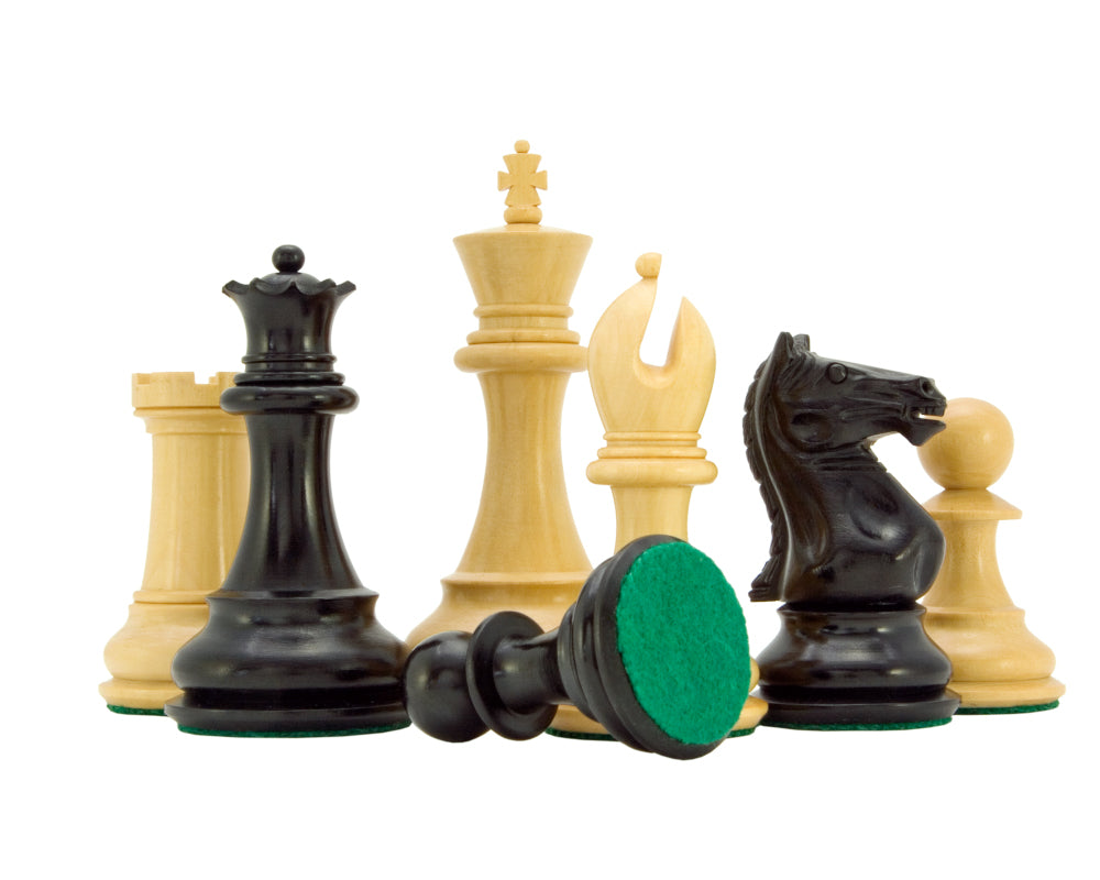Sentinel Grand Ebony and Anegre Chess Set