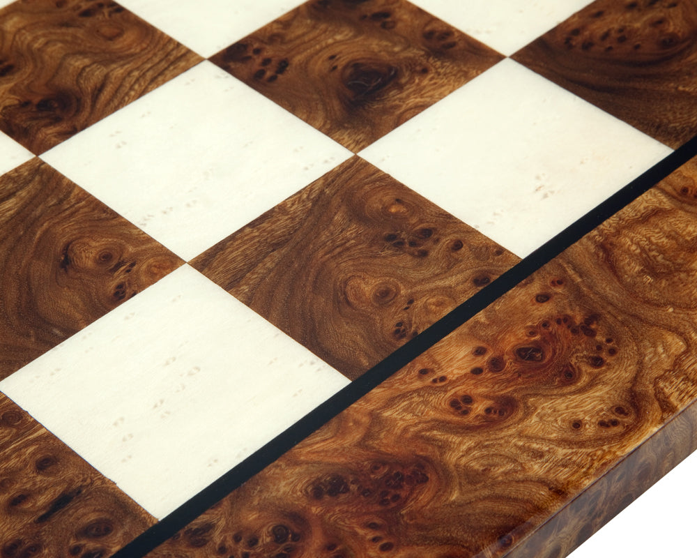 Elm Briarwood 23.6" Luxury Italian Chess Board