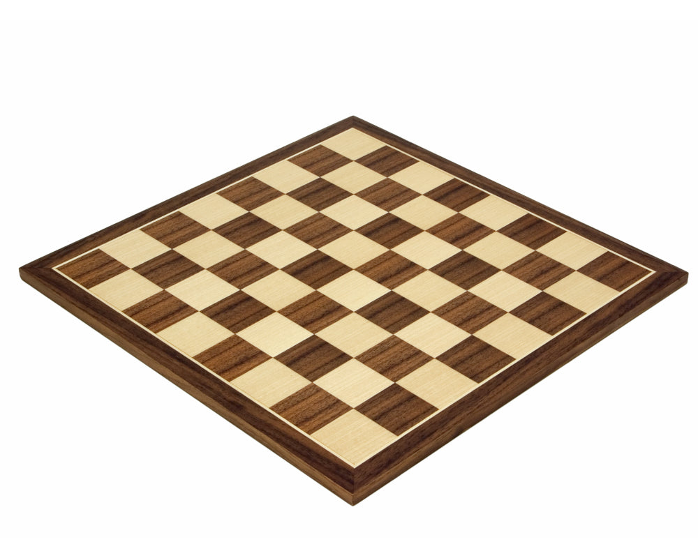 12.5 Inch Walnut and Maple Chess Board