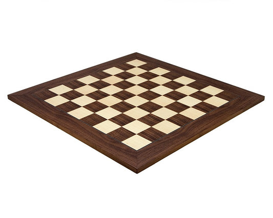 Maple Montgoy Palisander 21.7" Deluxe Chess Board