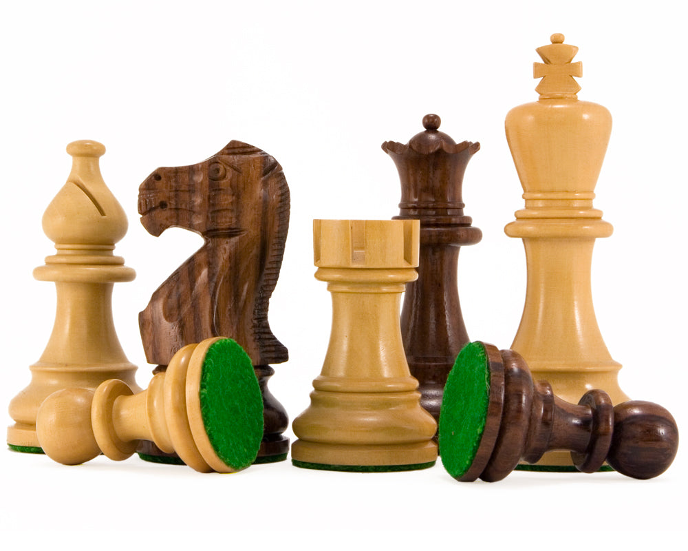 Atlantic Series Rosewood Staunton Chess Pieces