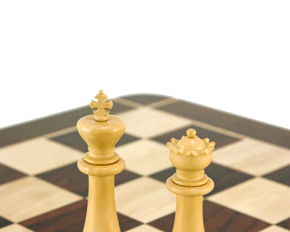 Monarch Ebony and Boxwood Luxury Chess Pieces