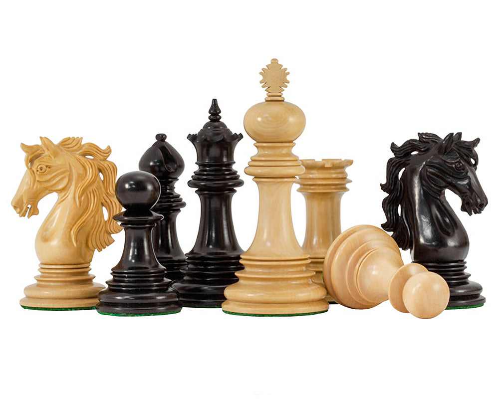 Constantine Luxury Ebony Chess Pieces