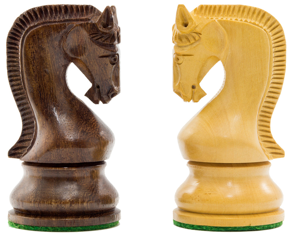 Leningrad Staunton Acacia & Boxwood Chess Pieces