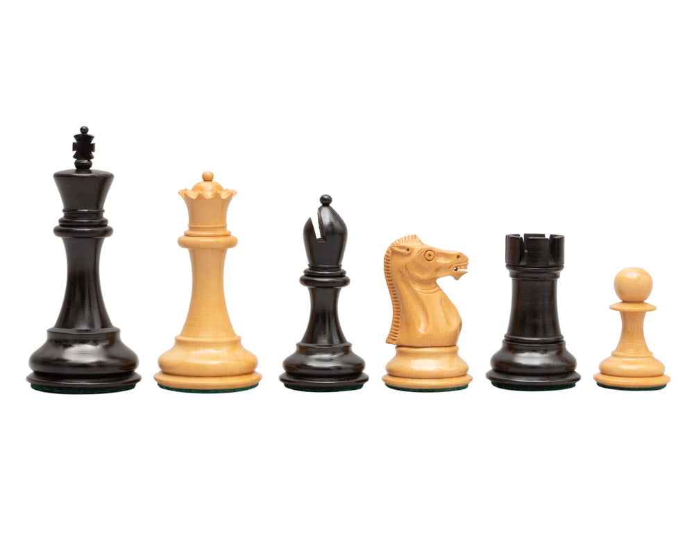 Abingdon 3.5 inch Ebonised Chess Men