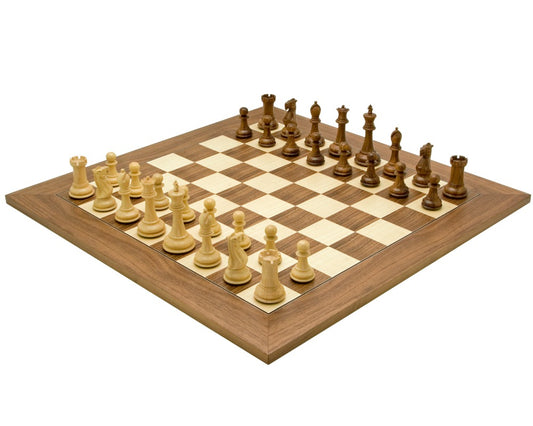 Victoria Sheesham Deluxe Staunton Chess Set