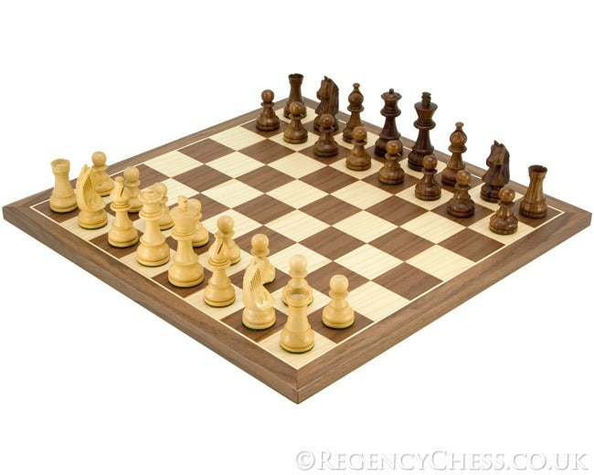 Down Head Knight Academy Large Chess Set