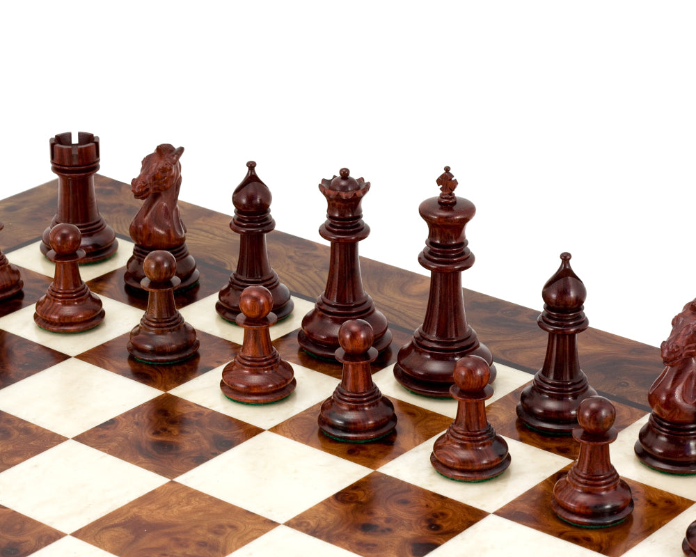 Madrid Rosewood and Briar Luxury Chess Set