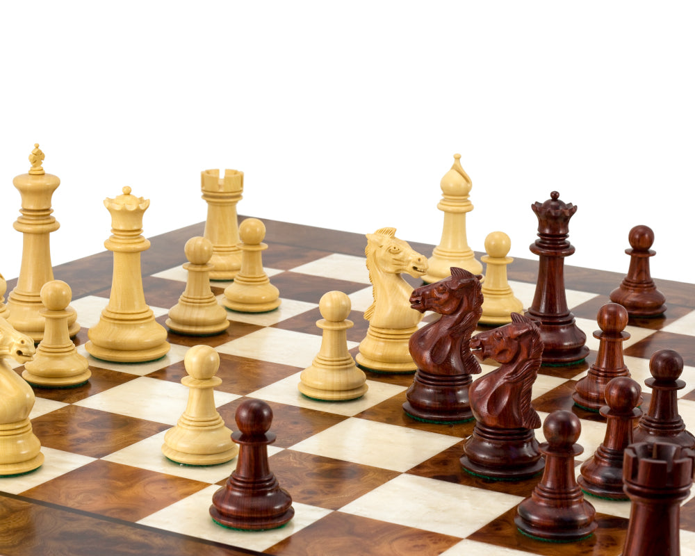 Madrid Rosewood and Briar Luxury Chess Set