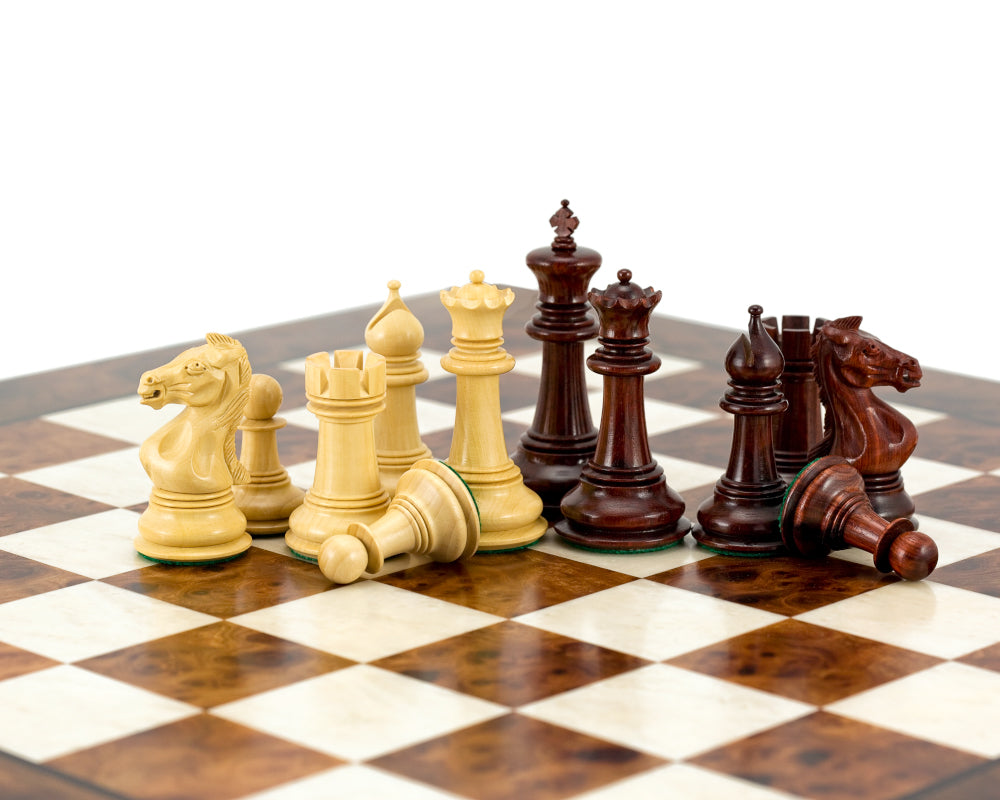 Madrid Rosewood and Briar Luxury Chess Set