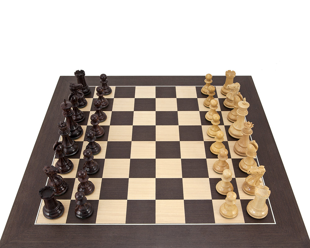 Sandringham Rosewood and Wenge Luxury Chess Set