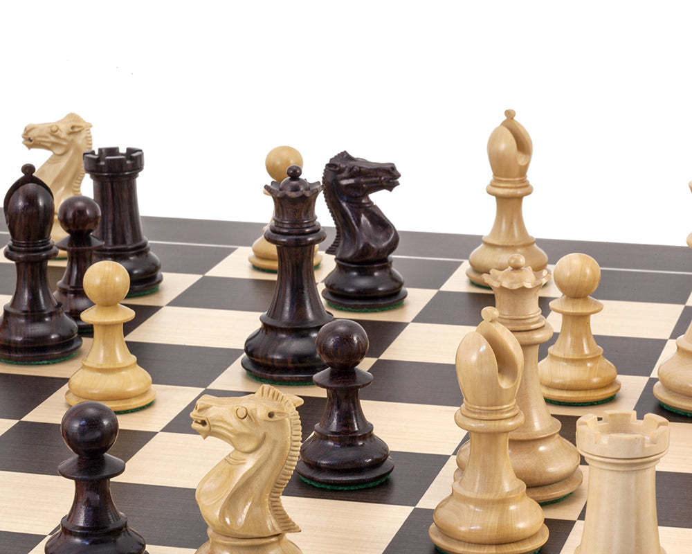 Sandringham Rosewood and Wenge Luxury Chess Set